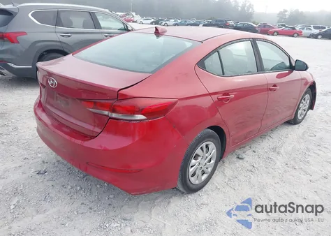 2017 Hyundai Elantra Se из США, поврежденный, VIN KMHD74LF2HU429063